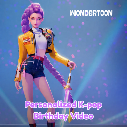 Personalized K-pop Birthday Video