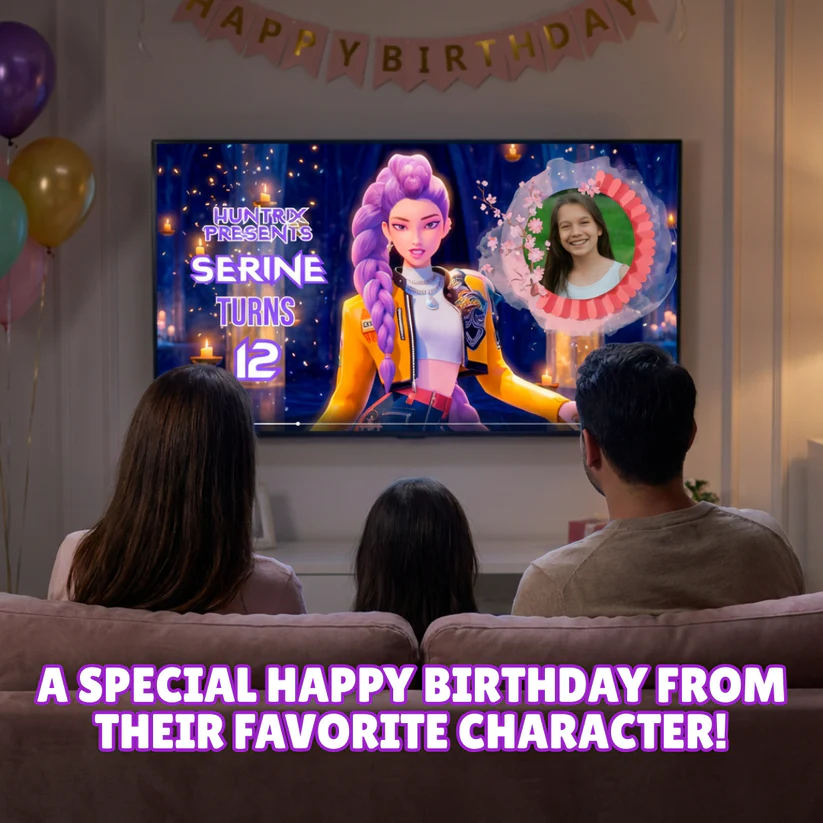 Personalized K-pop Birthday Video
